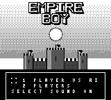 Empire Boy title screen